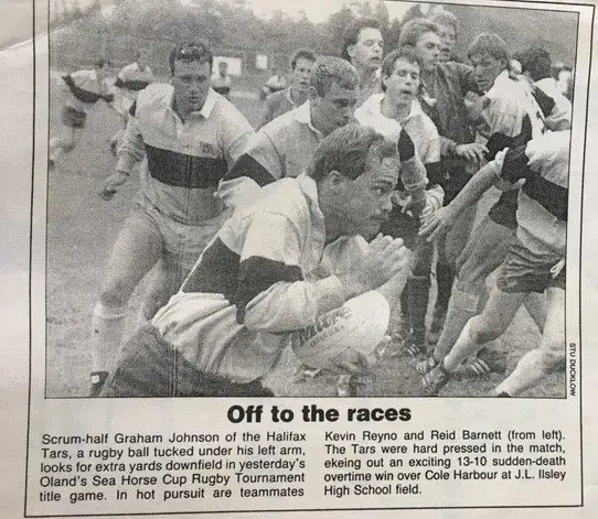 Newspaper clipping: Tars in action, 1980