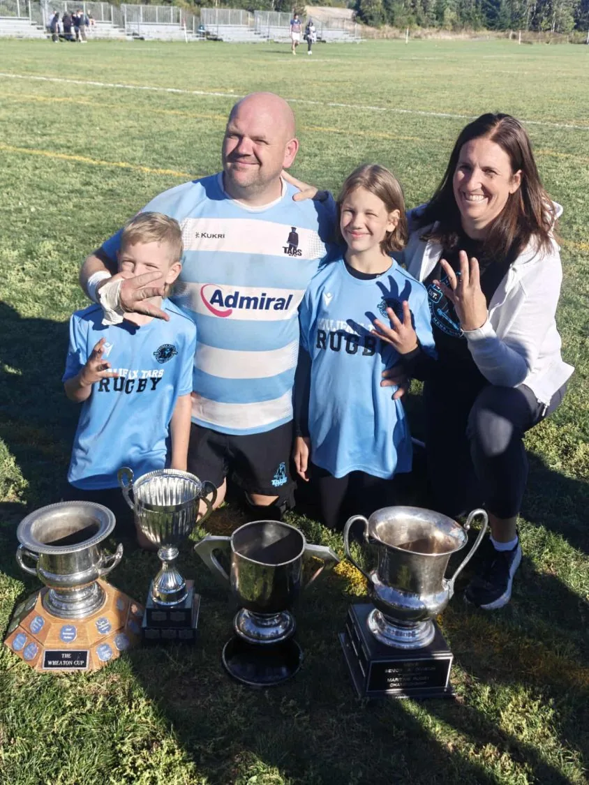 A Tars family with the club’s four cups